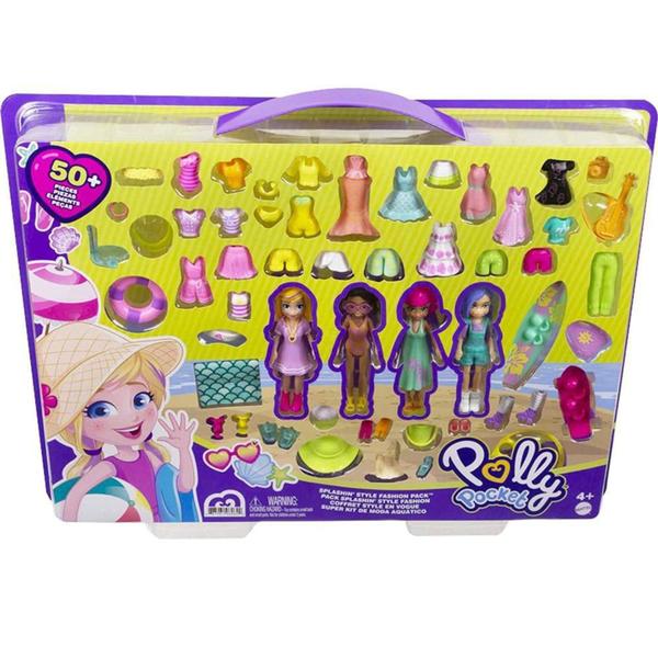 Imagem de Super Kit de Moda Aquático Polly Pocket Mattel