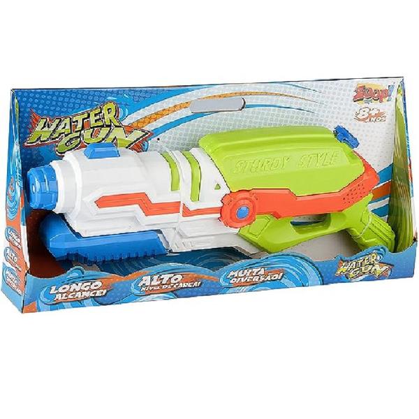 Imagem de Super Lança Água Water Gun Master Branco - Zoop Toys