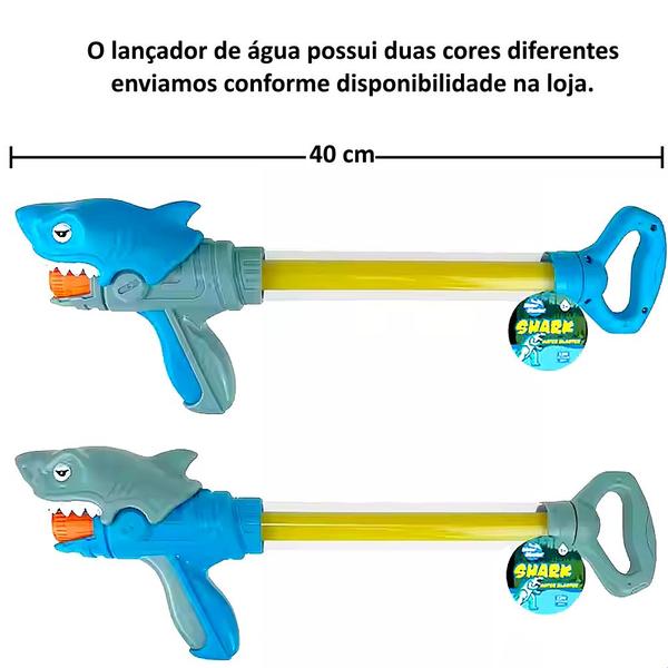 Imagem de Super Lançador de Água Peixinho Infantil Arminha de Água