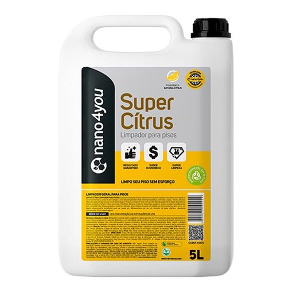 Imagem de Super limpador para pisos lemon citrus nano4you 5l