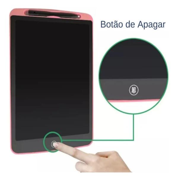 Imagem de Super Lousa Magica Tablet Infantil Educativo Didático Brinquedo Dia Das Crianças