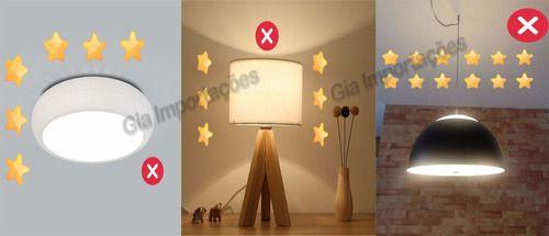 Imagem de Super Lua 20cm + 50 Estrelas Grandes 4cm - Adesivos Brilham no Escuro Fosforescente - Decoração Quarto Infantil