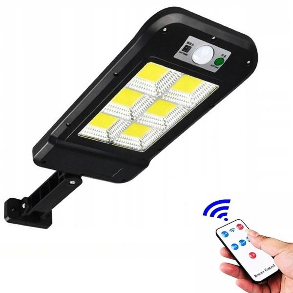 Super Luminária Led Solar Com Sensor Presença - Tesla Store Imagem de Super Luminária Led Solar Com Sensor Presença