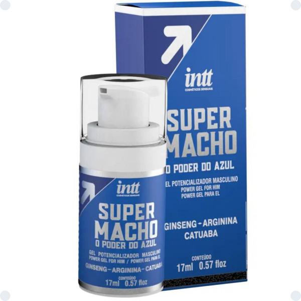 Imagem de Super Macho Gel Potencializador Masculino Intt 17ml