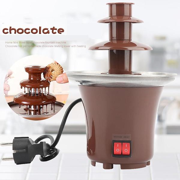 Super Máquina Fondue Chocolate Cascata 220V Profissional - Sweet Home Imagem de Super Máquina Fondue Chocolate Cascata 220V Profissional