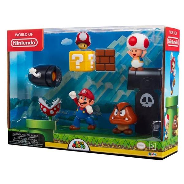 Super Mario Acorn Plains Diorama - Candide Imagem de Super Mario Acorn Plains Diorama - Candide
