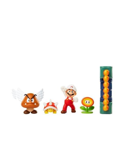 Super Mario Acorn Plains Diorama - Candide Imagem de Super Mario Acorn Plains Diorama - Candide