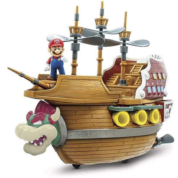 Imagem de Super Mario Barco Voador do Bowser Playset Deluxe 3021 Candide