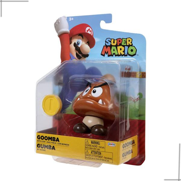 Imagem de Super Mario - Boneco 2.5 Pol Colecionável - Goomba