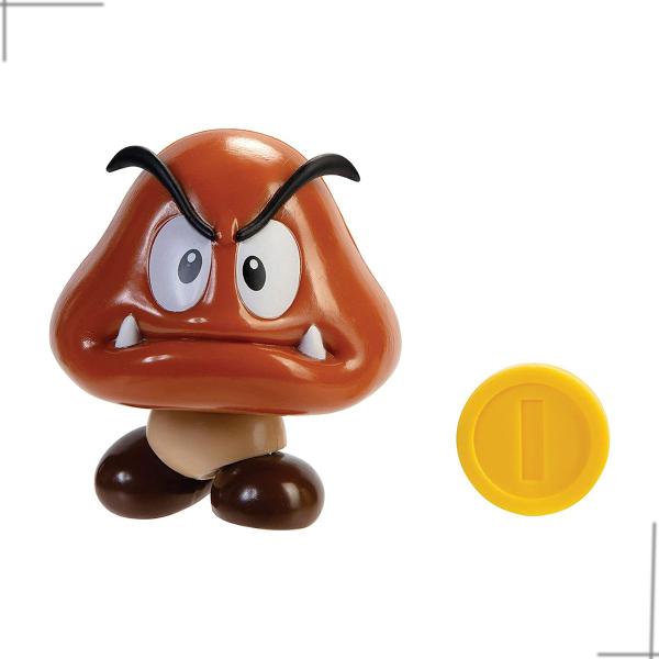 Imagem de Super Mario - Boneco 2.5 Pol Colecionável - Goomba