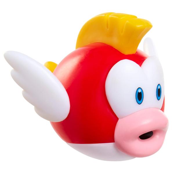 Imagem de Super mario - boneco 2.5 polegadas colecionável - cheep cheep