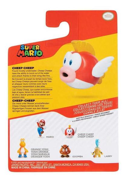 Imagem de Super Mario - Boneco Cheep Cheep - 6cm - 3001 - Candide