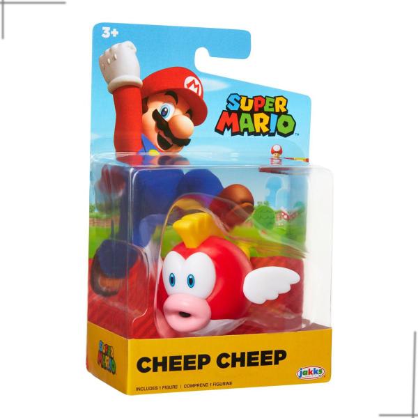 Imagem de Super Mario - Boneco do Cheep Cheep - 2.5 Polegadas