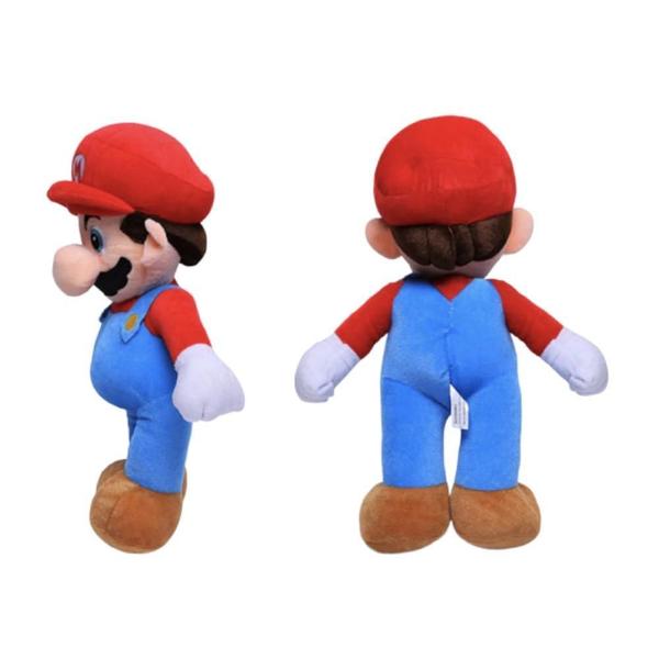 Imagem de Super Mario Bros Boneco Pelúcia 25Cm Luigi Toad