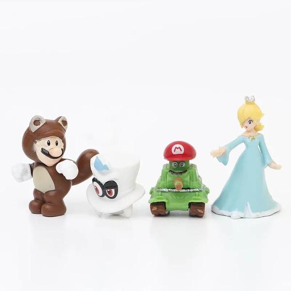 Imagem de Super Mario Bros - Conjunto de Figuras de Ação Kawaii (12, 24 ou 48 Peças) com Bowser