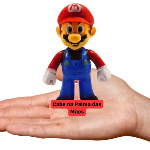 Imagem de Super Mario Bross Coleção Bonecos Diversos  5  Personagens. 