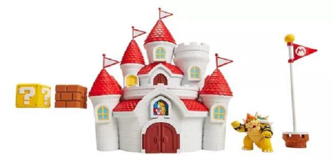 Imagem de Super Mario Castelo Deluxe Do Reino Cogumelo Com Bowser - Sunny