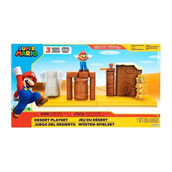 Super Mario - Desert Playset Diorama - Candide 3004 Imagem de Super Mario - Desert Playset Diorama - Candide 3004