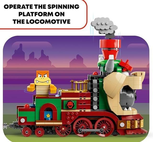 Imagem de Super Mario Trem expresso do Bowser  Lego 71437