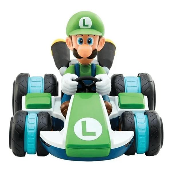 Imagem de Super Mario Veiculo Controle Remoto Luigi Rc Racer Candide