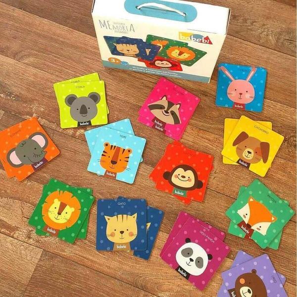 Super memoria animais da floresta babebi Imagem de Super memoria animais da floresta babebi