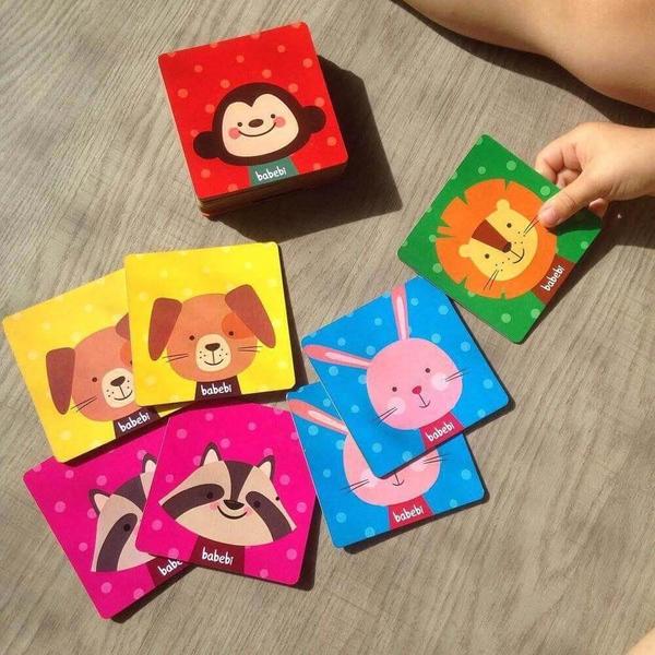 Super memoria animais da floresta babebi Imagem de Super memoria animais da floresta babebi
