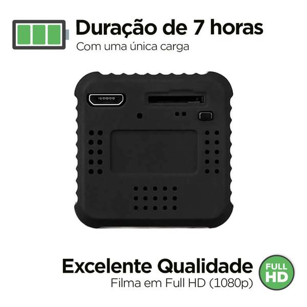 Imagem de Super Mini Câmera Espiã com Sensor de Presença e cartão de 4GB