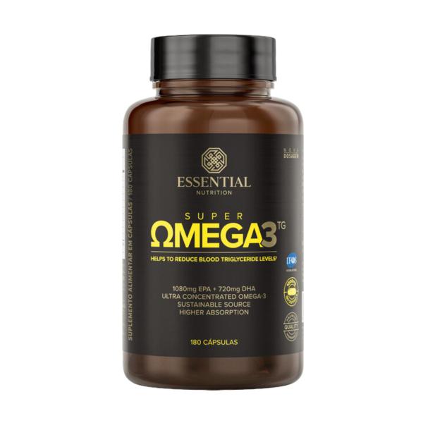 Imagem de Super Omega 3 Tg - 180 capsulas de 1000mg - Essencial Nutrition.