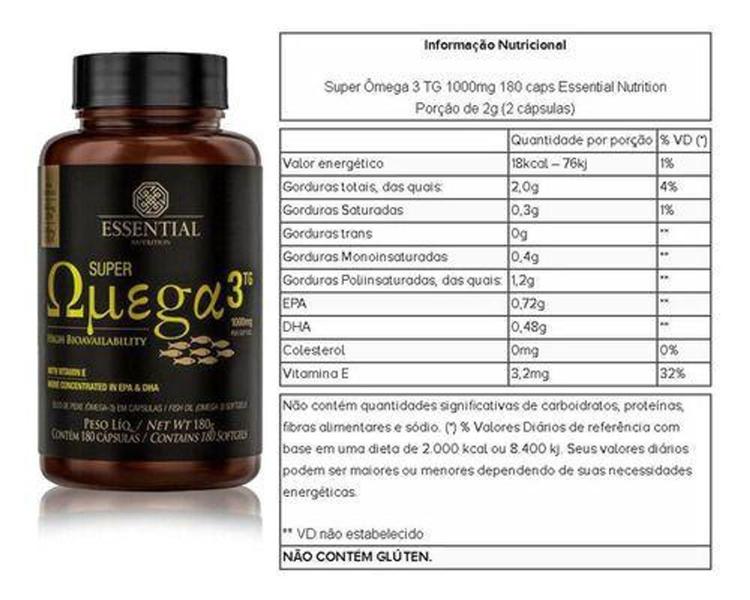 Imagem de Super Omega 3 Tg 90 Caps Essential Nutrition