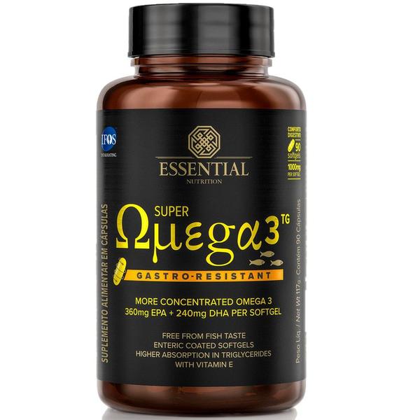 Imagem de Super Omega 3 TG Gastro-Resistant 1000mg - 90 Caps - Essential Nutrition