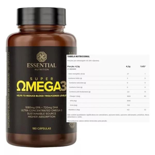 Imagem de Super omega 3Tg Ultra concentrado 180 Capsulas Softgel Original