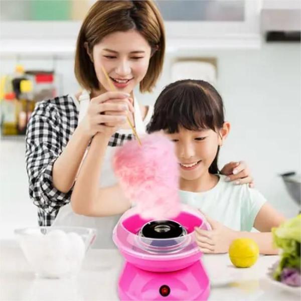 Super Potente Maquina De Algodão Doce Elétrica Portatil 110V - Sweet Home Imagem de Super Potente Maquina De Algodão Doce Elétrica Portatil 110V