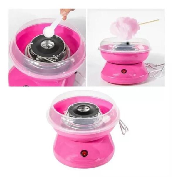 Super Potente Maquina De Algodão Doce Elétrica Portatil 110V - Sweet Home Imagem de Super Potente Maquina De Algodão Doce Elétrica Portatil 110V