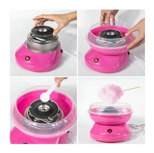 Super Potente Maquina De Algodão Doce Elétrica Portatil 110V - Sweet Home Imagem de Super Potente Maquina De Algodão Doce Elétrica Portatil 110V