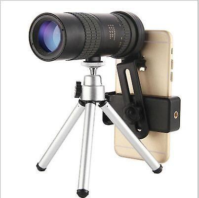 Imagem de Super Telephoto 4K Monocular Portable Telescope 10-300 x 40mm (Preto)