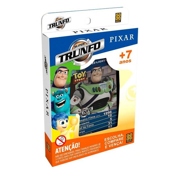 Imagem de Super Trunfo Disney Pixar 2 - Grow