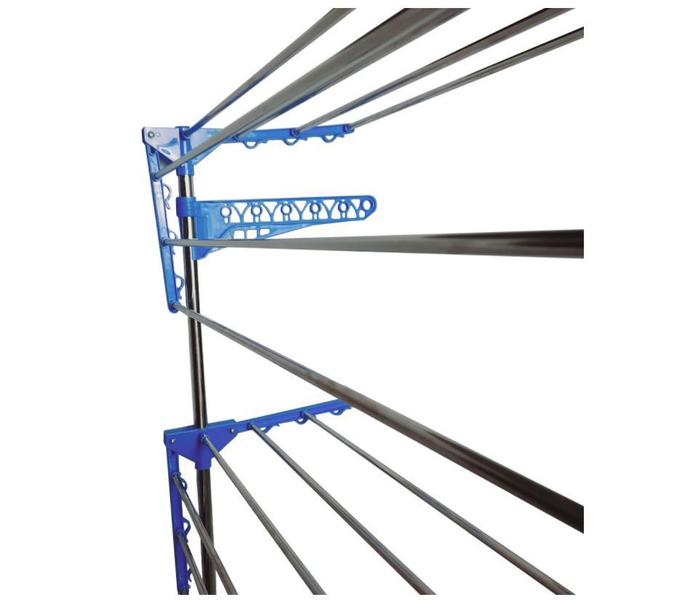 Super Varal Roupas Retratil Articulado Dobravel Vertical - Toaninni Imagem de Super Varal Roupas Retratil Articulado Dobravel Vertical