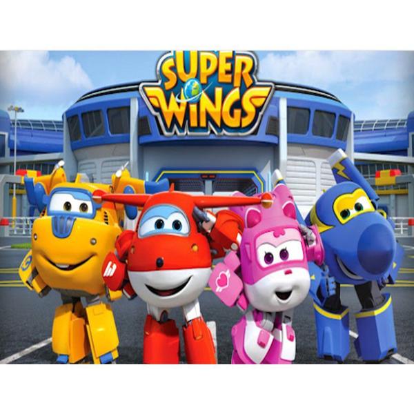 Imagem de Super Wings Papel De Arroz Para Bolos A4