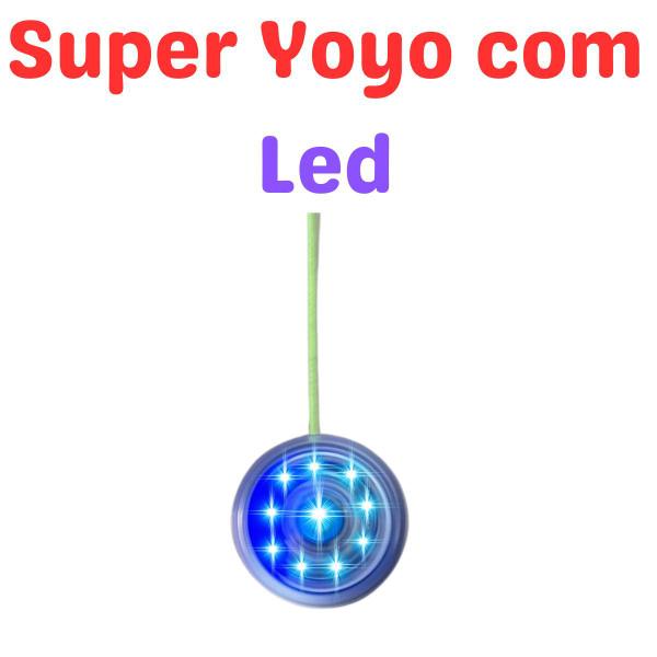 Imagem de Super Yoyo Ioio Profissional Rolamento Reponsavel Luz Led. 