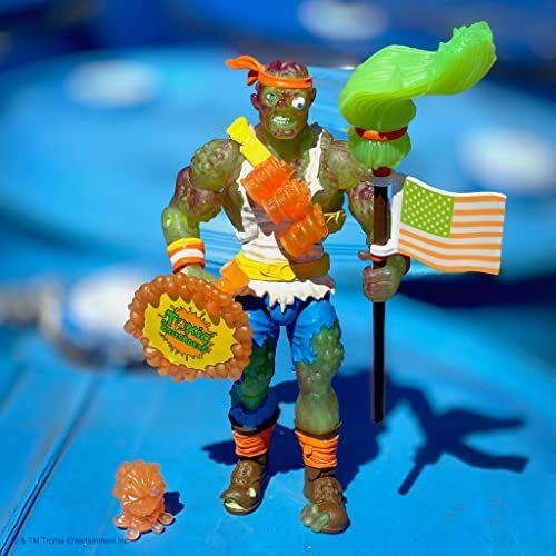 Imagem de Super7 Toxic Crusader Ultimates: Radioactive Red Rage Toxie Action Figure,Multicolor