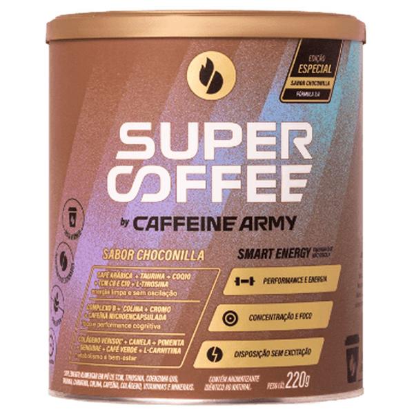 Imagem de Supercoffee 3.0 Caffeine Army 220g Blend Proteína Colágeno Verisol