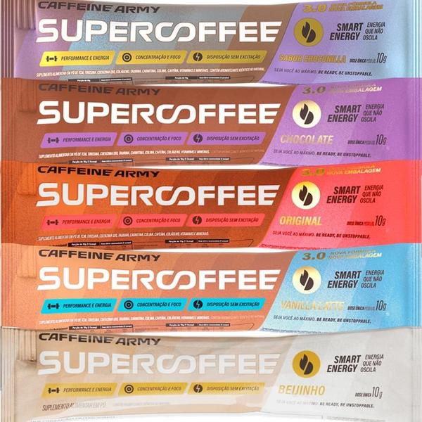 Imagem de Supercoffee 3.0 caffeine army caixa (14 saches)