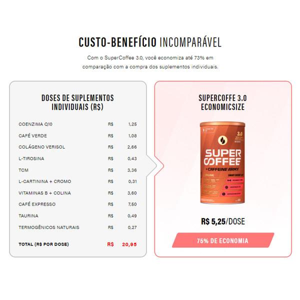 Imagem de SuperCoffee 3.0 Caffeine Army Original 380g