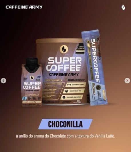 Imagem de Supercoffee 3.0 com 05 Sachês de 10g  Todos os Sabores  Caffeine Army