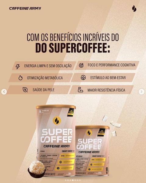 Imagem de Supercoffee 3.0 Combo com 10 Sachês de 10g  Todos os Sabores  Caffeine Army