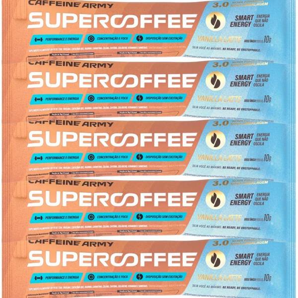 Imagem de SUPERCOFFEE 3.0 (sachê 10g) KIT COM 5 UN CAFFEINE ARMY