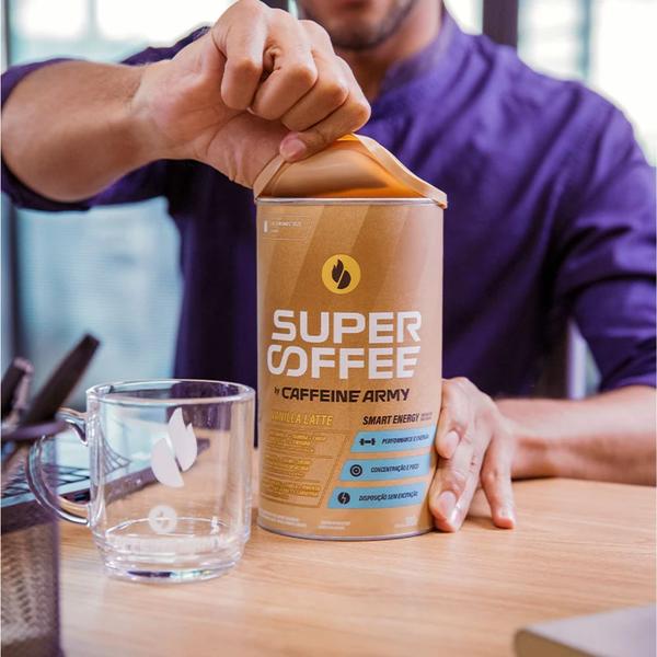 Imagem de SuperCoffee 3.0 Vanilla Latte Economic Size (380g) + Energia - Caffeine Army