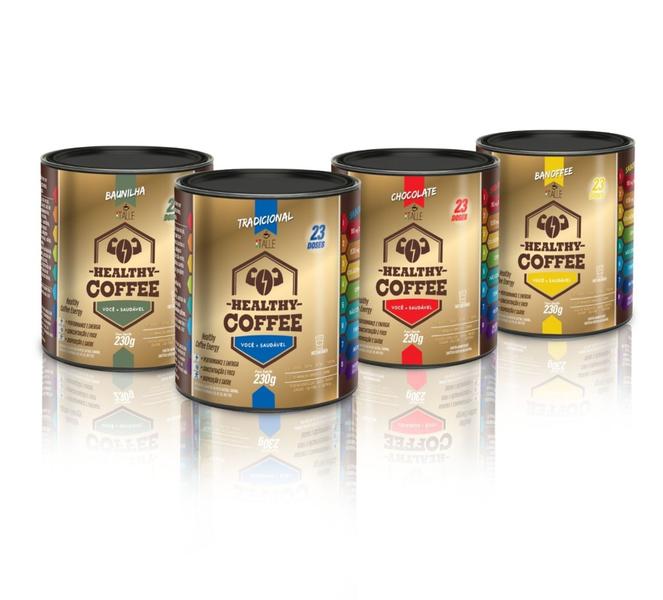 Supercoffee Healthy Coffee Café Italle Chocolate 203g 1 pote Imagem de Supercoffee Healthy Coffee Café Italle Chocolate 203g 1 pote