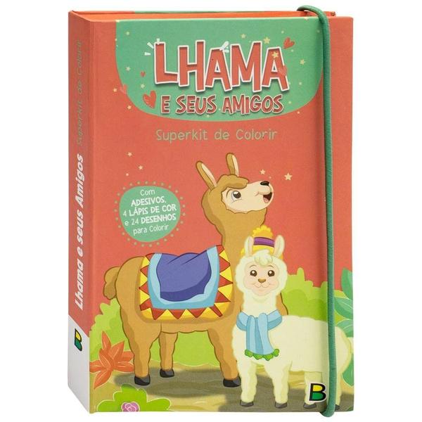 Imagem de Superkit de Colorir para Meninos Fazenda Lhama Dinossauros e O Pequeno Príncipe