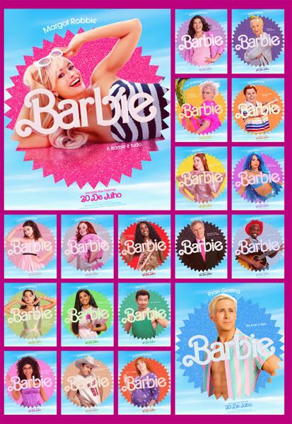 Imagem de Superpôster Cinema e Séries - Barbie - Arte a